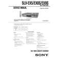 SONY SLVEX5 Service Manual cover photo