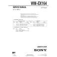 SONY WMEX164 Service Manual cover photo