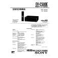 SONY EVC500E Service Manual cover photo