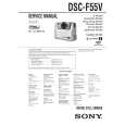 SONY DSCF55V Service Manual cover photo