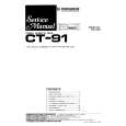 PIONEER CT-91 Service Manual cover photo