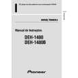 PIONEER DEH-1480/XBR/ES Owner's Manual cover photo