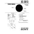SONY XS-3013 Service Manual cover photo