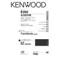 KENWOOD E202 Owner's Manual cover photo