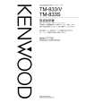 KENWOOD TM-833 Owner's Manual cover photo