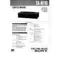 SONY TAN110 Service Manual cover photo