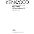 KENWOOD RXD-G4 Owner's Manual cover photo