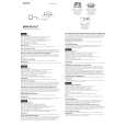SONY MDR-EX51LP Owner's Manual cover photo