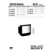 SONY KV29F2A Service Manual cover photo