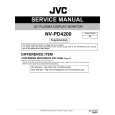 JVC NVPD4200 Service Manual cover photo