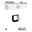 SONY KV29F1U Service Manual cover photo