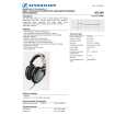 SENNHEISER HD 500 Service Manual cover photo