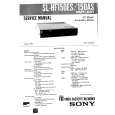 SONY SLHF150ES/AS Service Manual cover photo