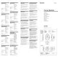 SONY XS-V1620 Owner's Manual cover photo