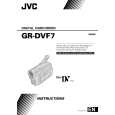 JVC GR-DVF7 Owner's Manual cover photo