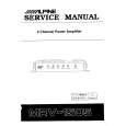 ALPINE MRV1505 Service Manual cover photo