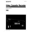 SONY SLV757UC Owner's Manual cover photo