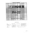 FISHER PH22 Service Manual cover photo
