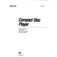 SONY CDP-M77 Owner's Manual cover photo
