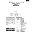 ONKYO TA2140 Service Manual cover photo