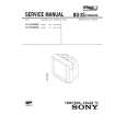 SONY KVXF29M93 Service Manual cover photo