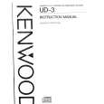 KENWOOD X-311 Owner's Manual cover photo