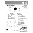 SONY XSH6 Service Manual cover photo
