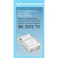 SENNHEISER SK 2012 TV Owner's Manual cover photo