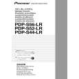 PIONEER PDP-S52-LR Owner's Manual cover photo