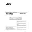 JVC VR-716E Owner's Manual cover photo