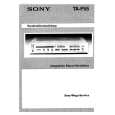 SONY TA-F55 Service Manual cover photo