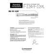 PIONEER F229 Owner's Manual cover photo