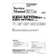 PIONEER KEHM7016ZH2 X1BEW Service Manual cover photo