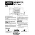PIONEER XRJ1500C Owner's Manual cover photo