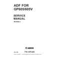 CANON ADF GP605 Service Manual cover photo