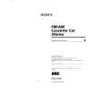 SONY XR-C9100 Owner's Manual cover photo