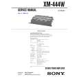 SONY XM444W Service Manual cover photo