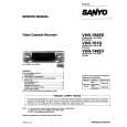 SANYO VHR748EV Service Manual cover photo