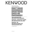 KENWOOD DNX9990HD Owner's Manual cover photo
