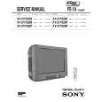 SONY KV21FX20A Service Manual cover photo