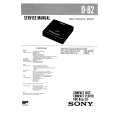 SONY D82 Service Manual cover photo
