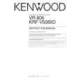 KENWOOD KRFV5080D Owner's Manual cover photo