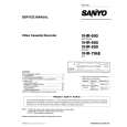 SANYO VHR690 Service Manual cover photo