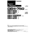 PIONEER DEH700/SDK Service Manual cover photo