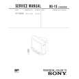 SONY KVT25SZ8 Service Manual cover photo
