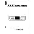 AKAI HXR40 Service Manual cover photo
