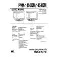 SONY PVM1454QM Service Manual cover photo