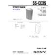 SONY SSCEX5 Service Manual cover photo