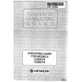 HITACHI C2568TN Owner's Manual cover photo
