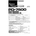 PIONEER PD6500 Service Manual cover photo